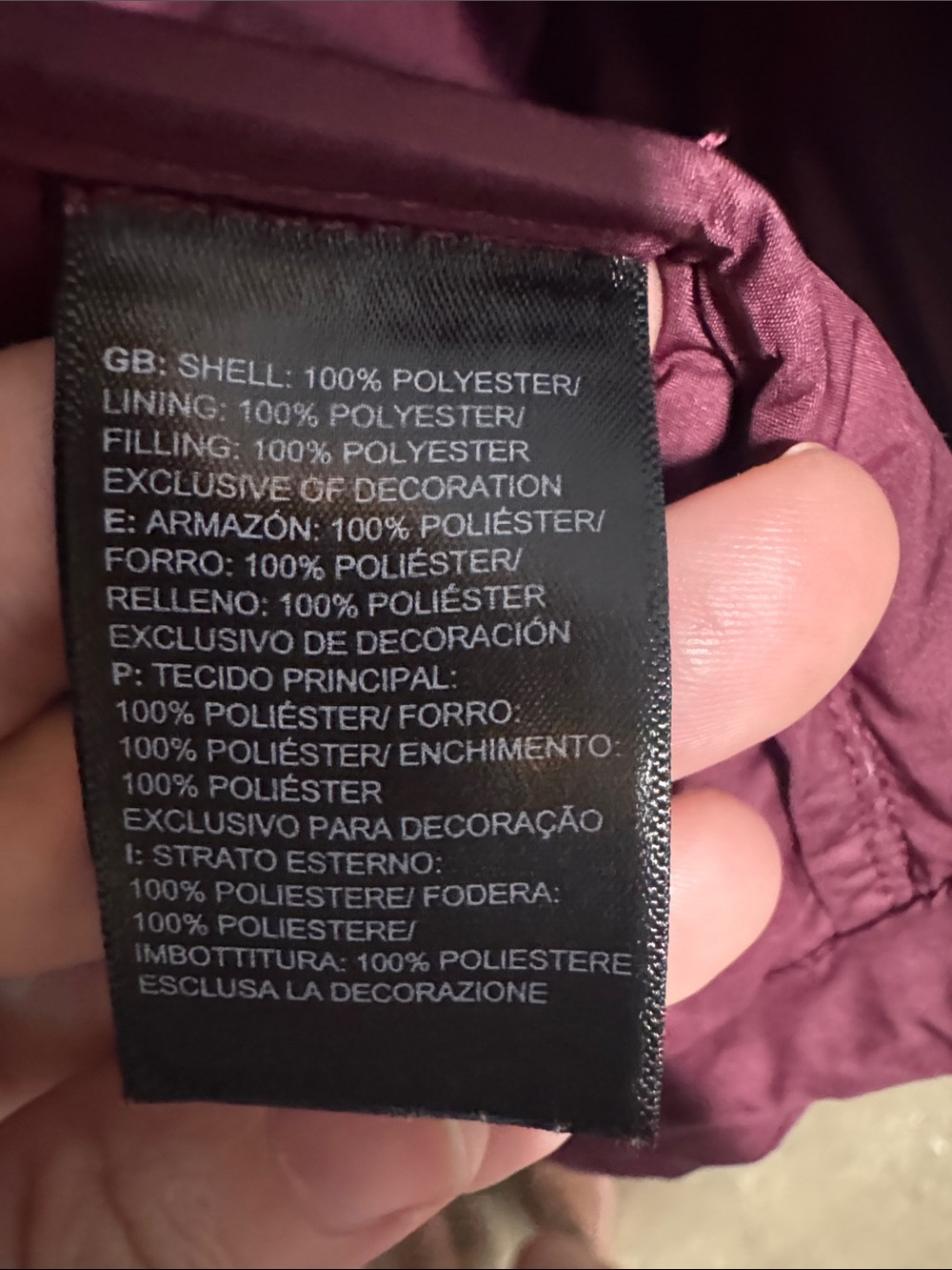 The North Face Women’s Hooded Puffer Jacket - cranberry - Picture 6 of 15